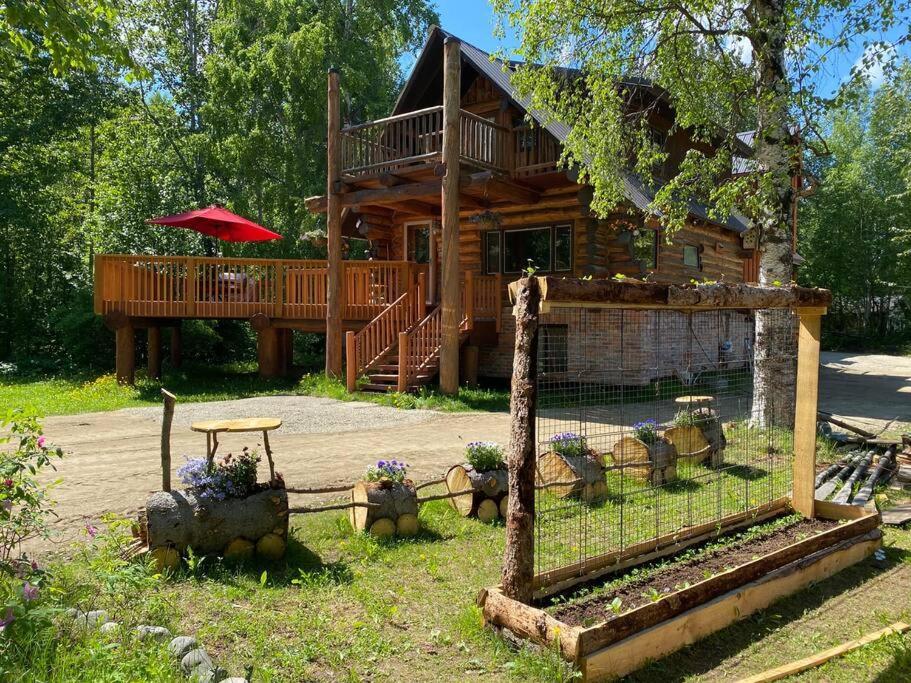 Lazy Bear Retreat At Talkeetna Lodge Exterior foto